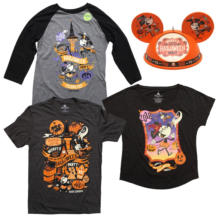 New Merchandise for Mickey’s Not-So-Scary Halloween Party 2018